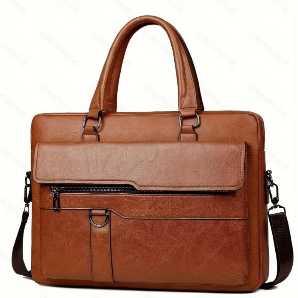 Laptop Bag – PU Leather, Lightweight, for Work & Everyday Use – detail view 6