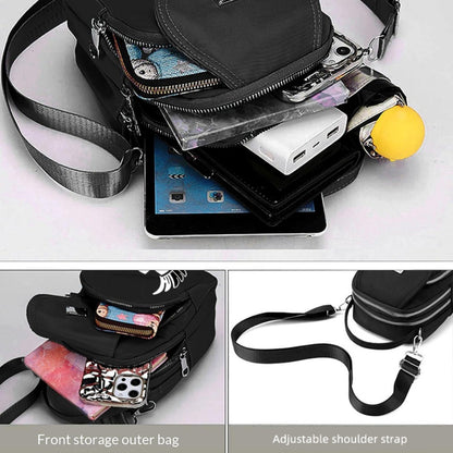 Laptop Bag – for Travel & Work, Angels Arrow Print Messenger Casual – detail view 9