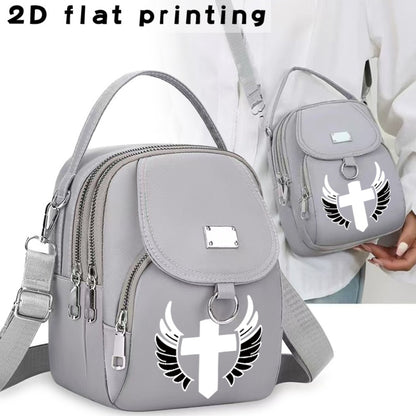 Laptop Bag – for Travel & Work, Angels Arrow Print Messenger Casual – detail view 2