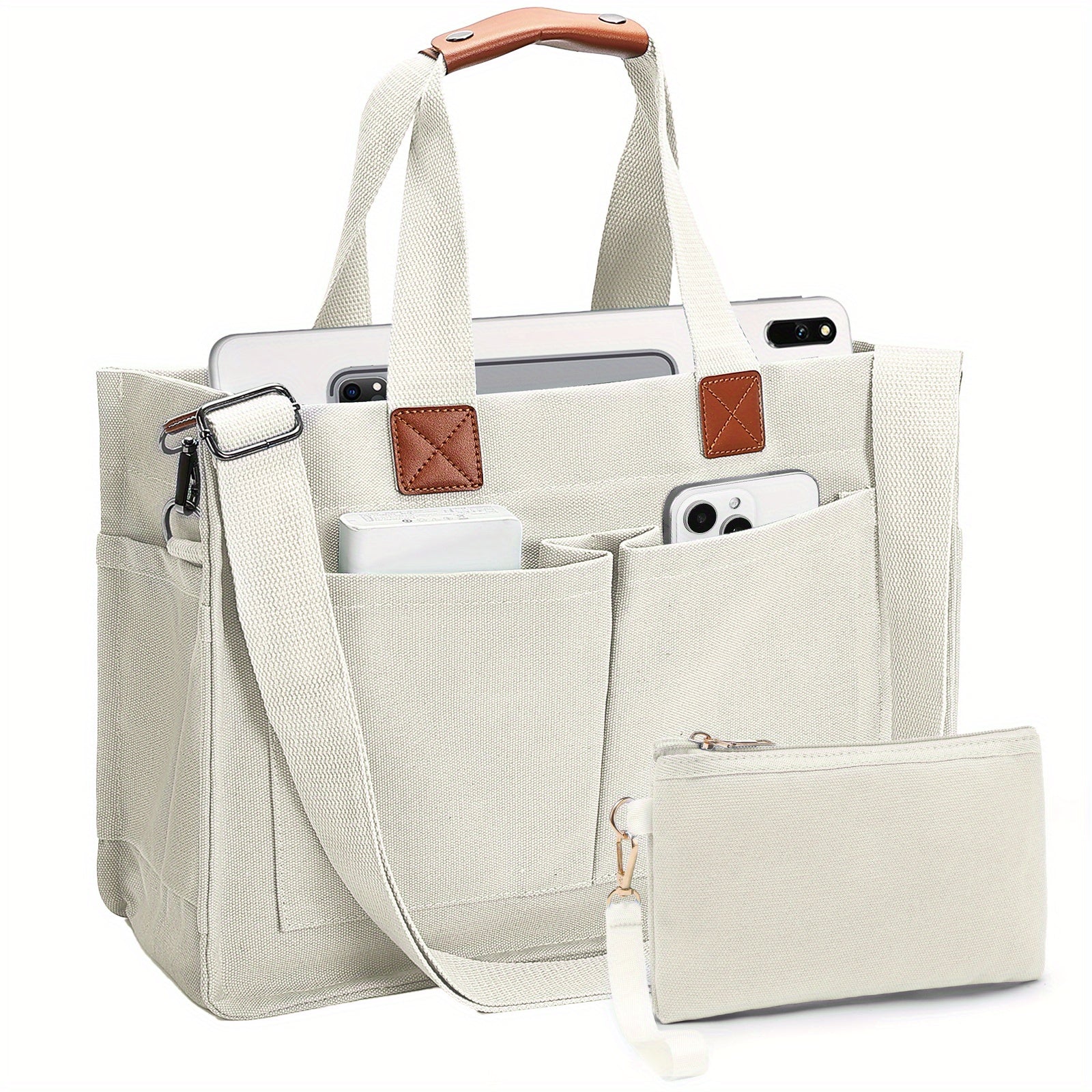 Laptop Bag – for Travel & Work, Large Set Of Spacious Hobo – detail view 13