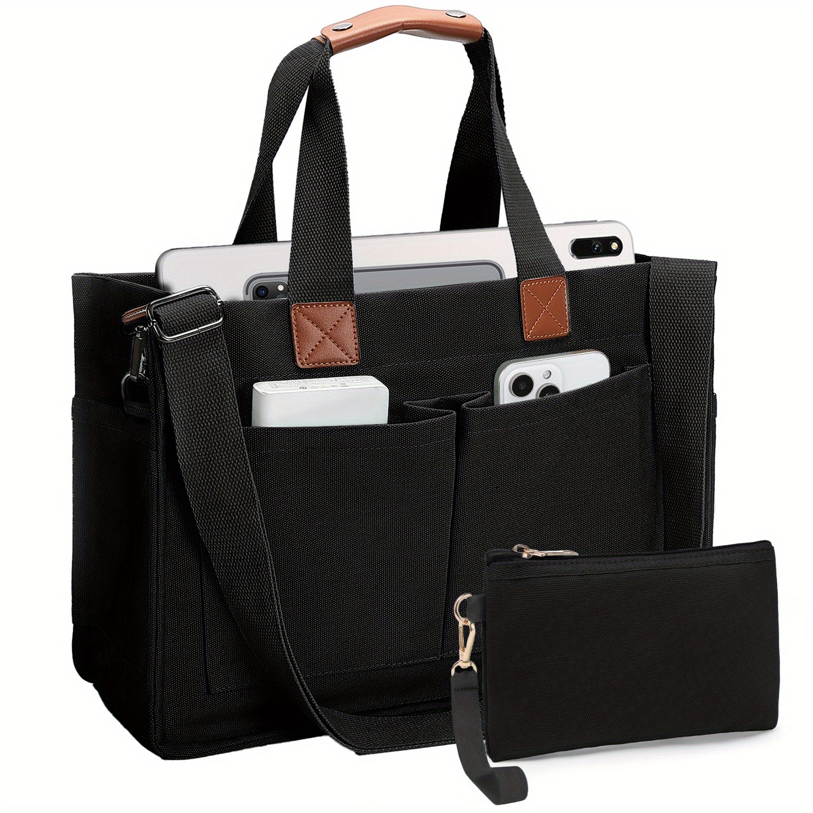 Laptop Bag – for Travel & Work, Large Set Of Spacious Hobo – detail view 12