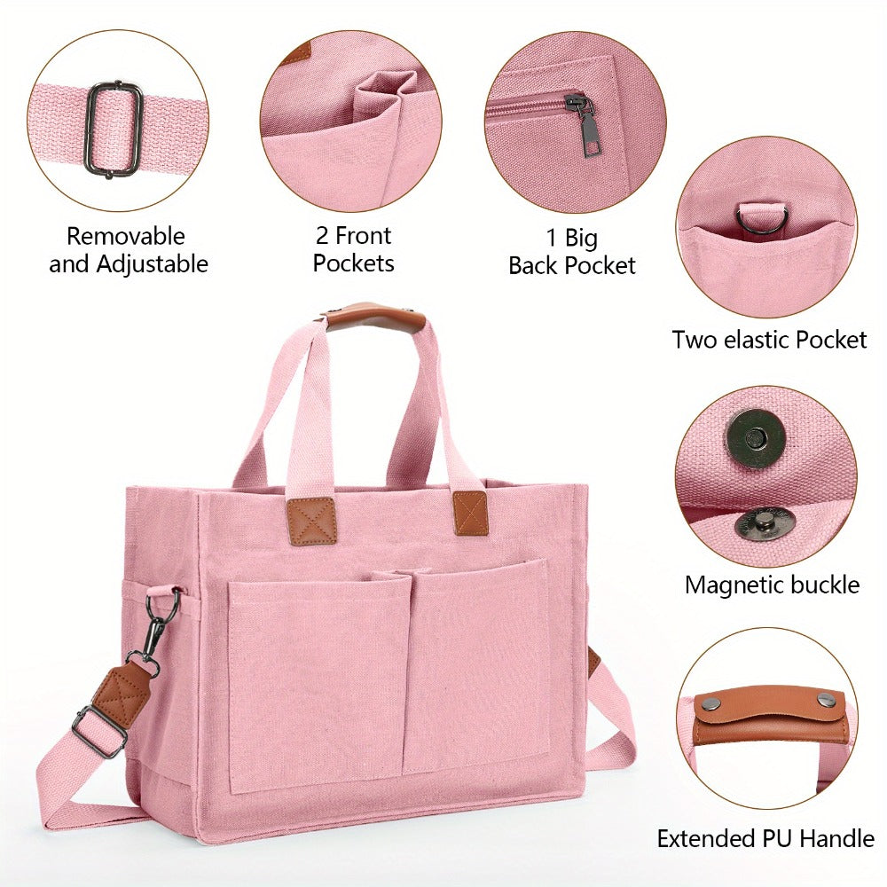 Laptop Bag – for Travel & Work, Large Set Of Spacious Hobo – detail view 3