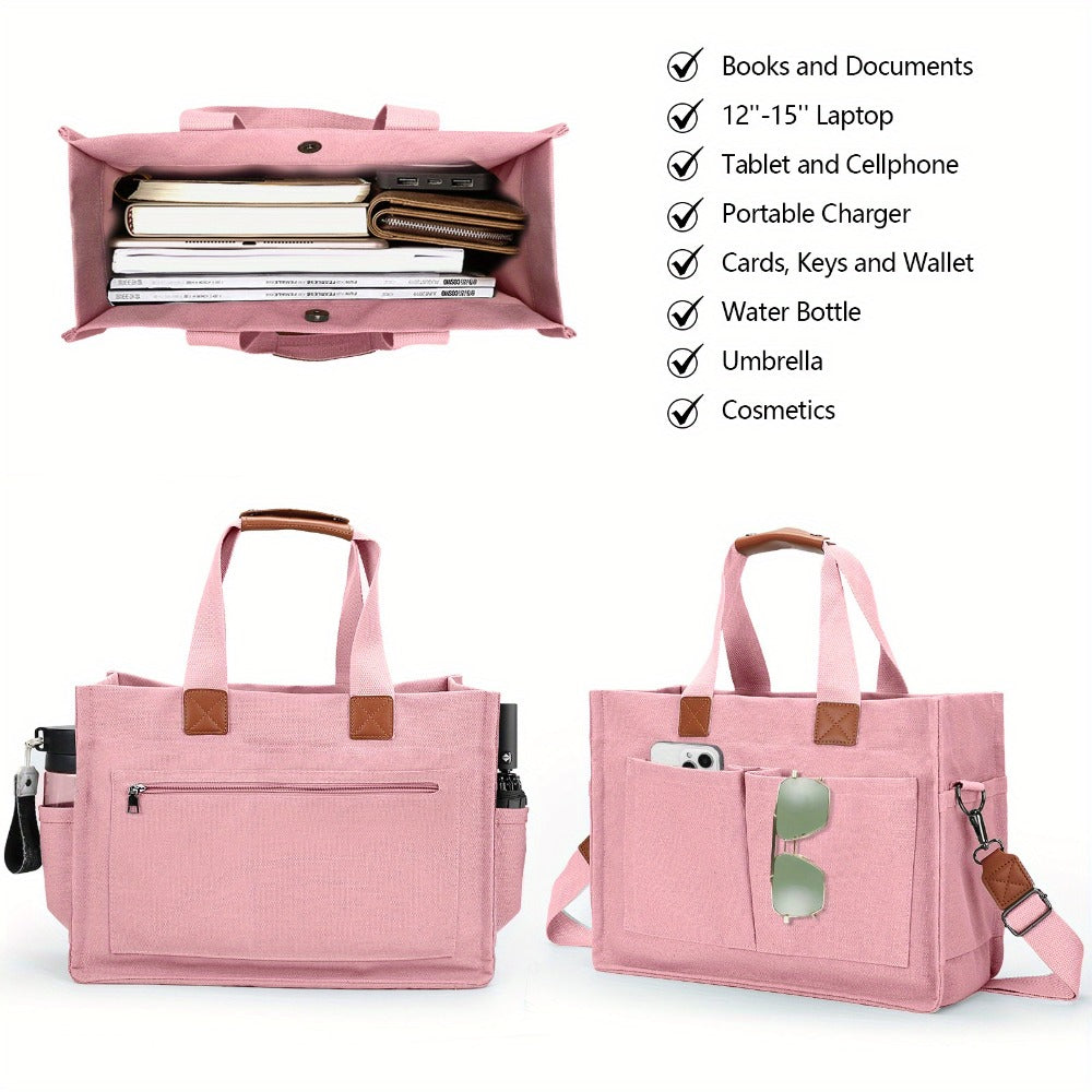 Laptop Bag – for Travel & Work, Large Set Of Spacious Hobo – detail view 5