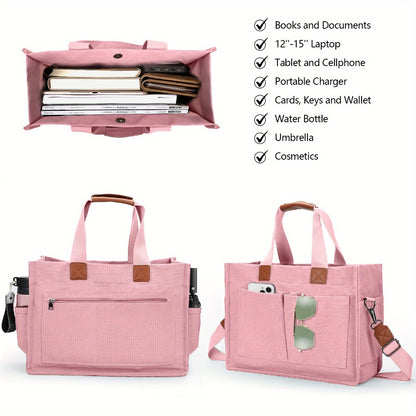 Laptop Bag – for Travel & Work, Large Set Of Spacious Hobo – detail view 5