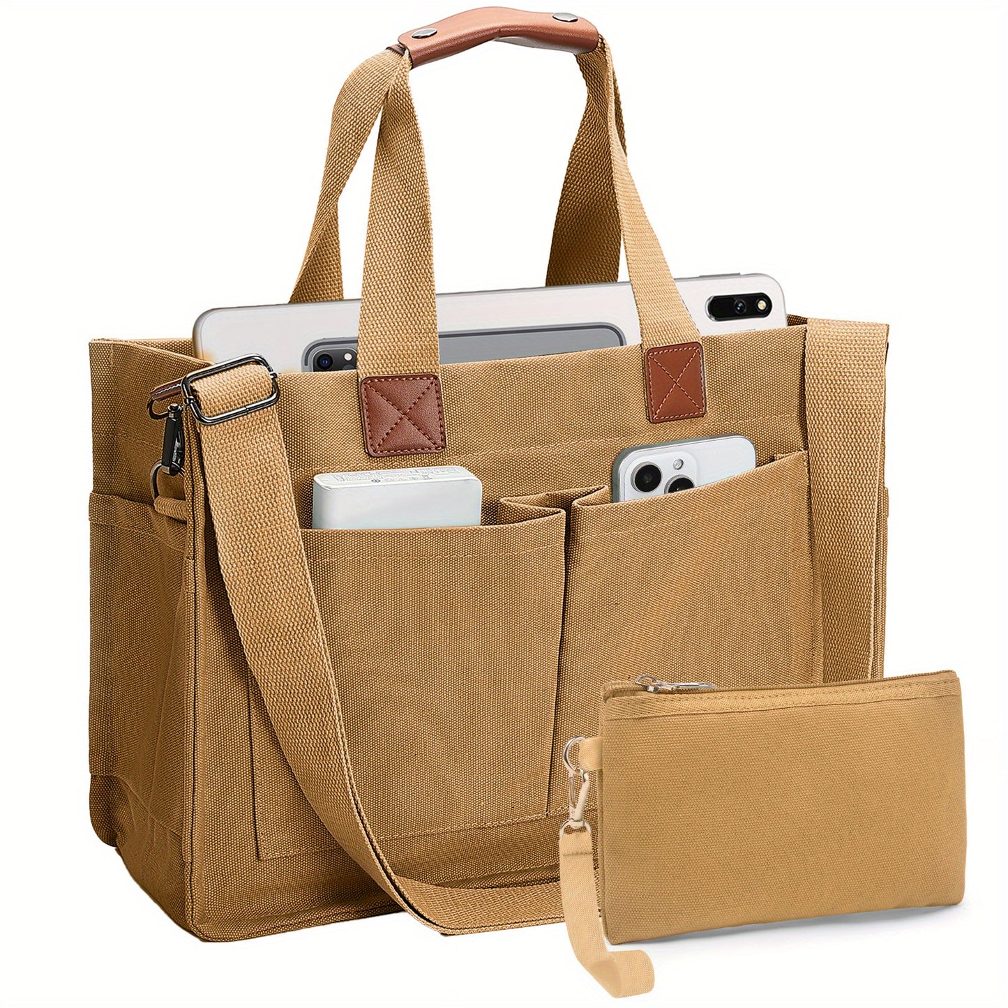 Laptop Bag – for Travel & Work, Large Set Of Spacious Hobo – detail view 14