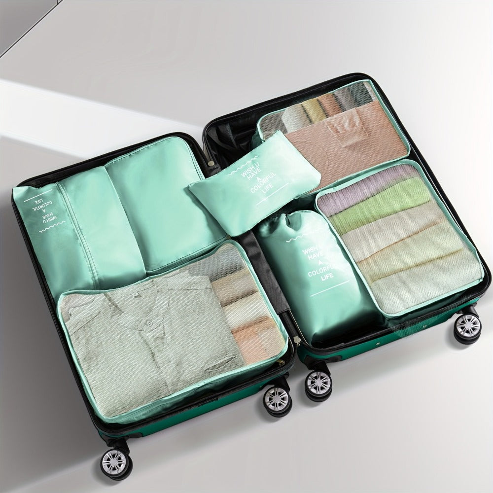 Luggage Set – 10 Piece, ABS Hardshell, Spinner Wheels, Combination Lock – detail view 4