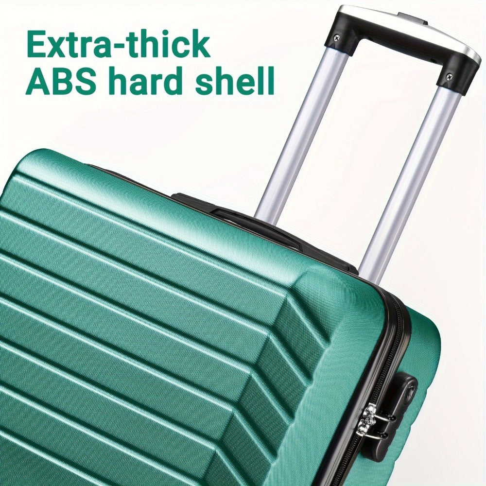 Luggage Set – 10 Piece, ABS Hardshell, Spinner Wheels, Combination Lock – detail view 9