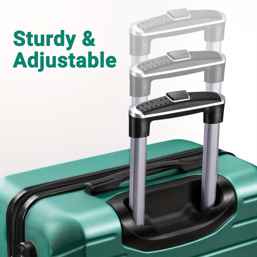 Luggage Set – 10 Piece, ABS Hardshell, Spinner Wheels, Combination Lock – detail view 11
