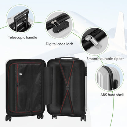 Luggage Set – 2 Piece, 20 Inch, 14 Inch, Hardshell – detail view 17