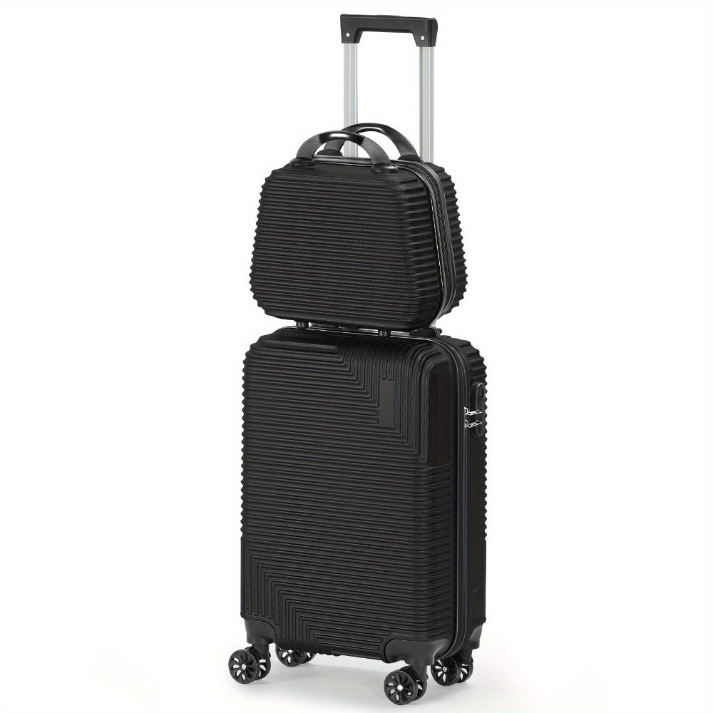 Luggage Set – 2 Piece, 20 Inch, 14 Inch, ABS Hardshell – detail view 4