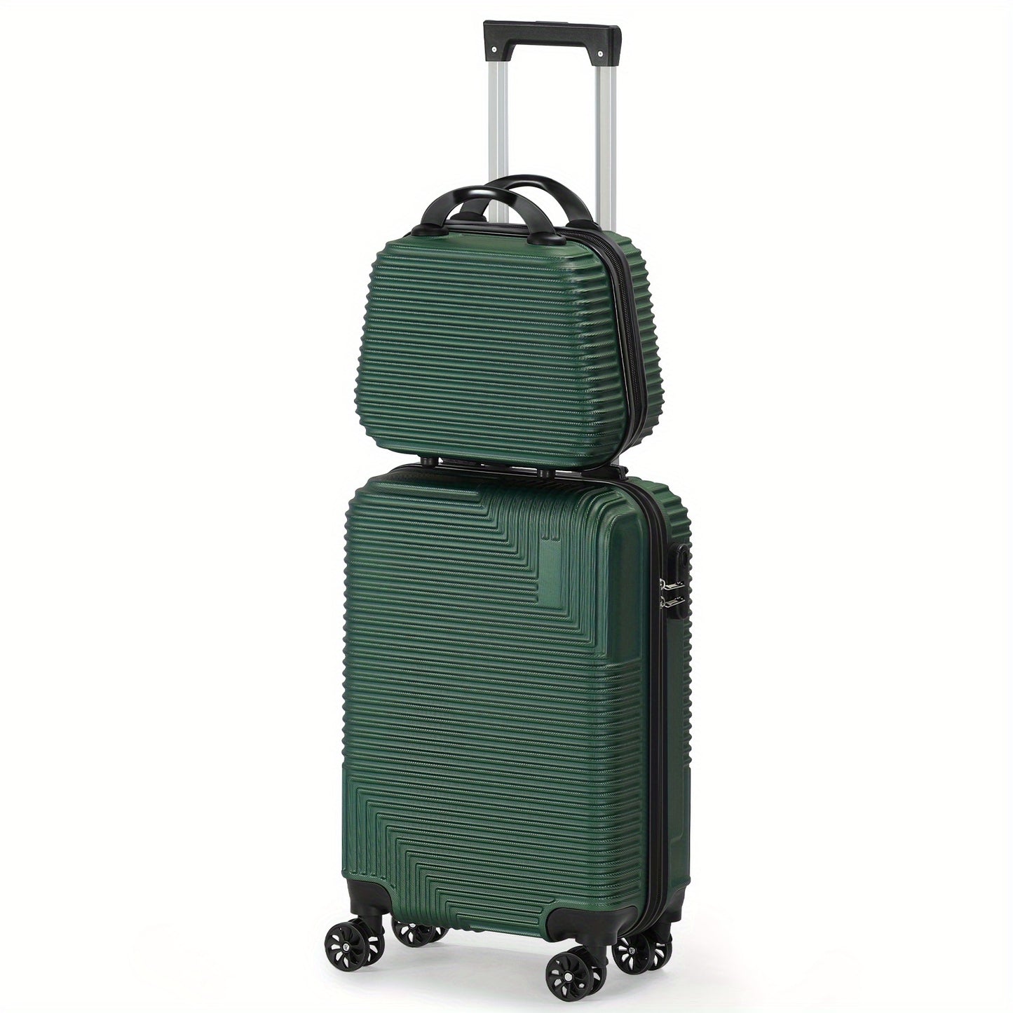 Luggage Set – 2 Piece, 20 Inch, 14 Inch, ABS Hardshell – detail view 20