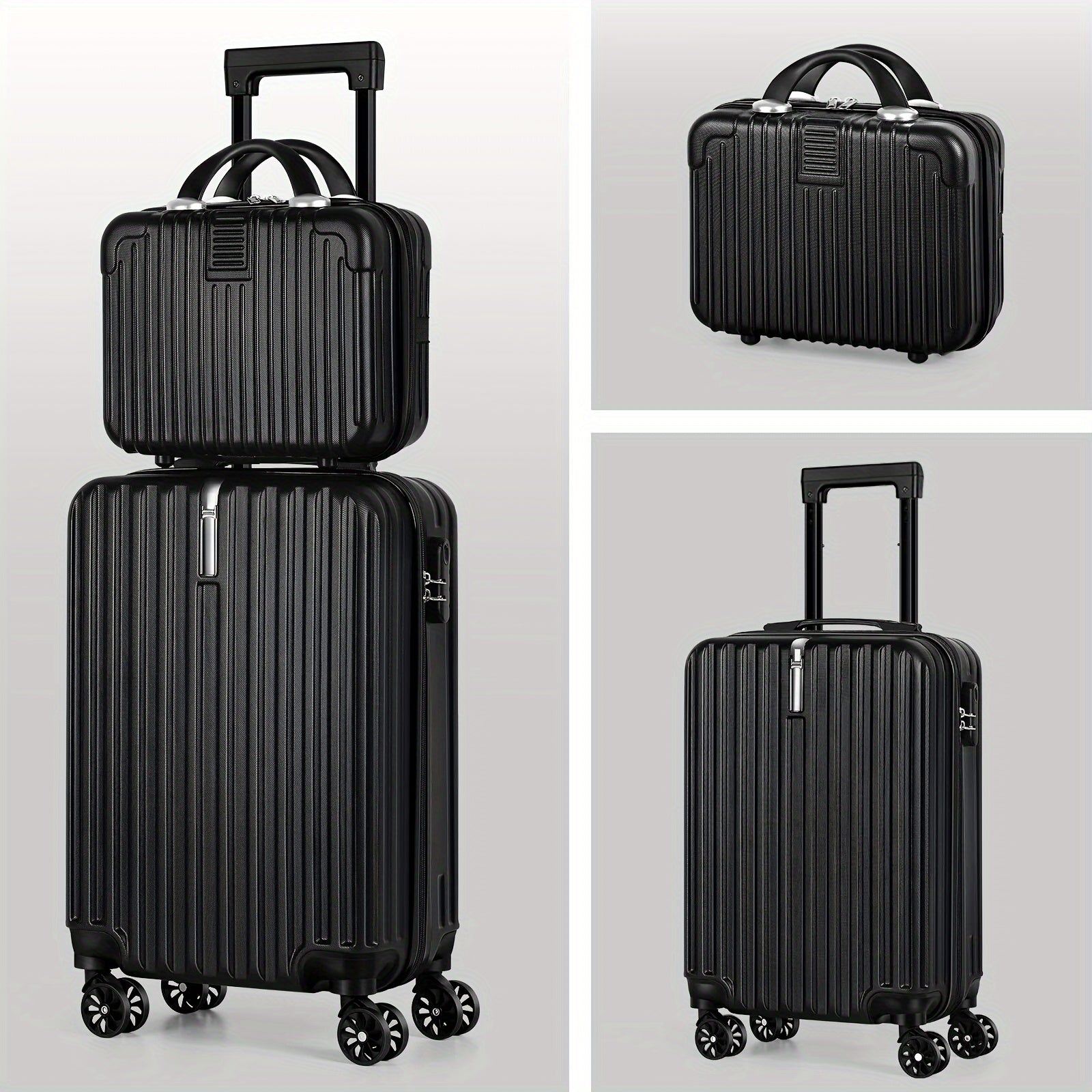 Luggage Set – 2 Piece, 20 Inch, 14 Inch, Combination Lock – detail view 15