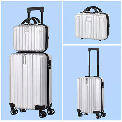 Luggage Set – 2 Piece, 20 Inch, 14 Inch, Combination Lock – detail view 6