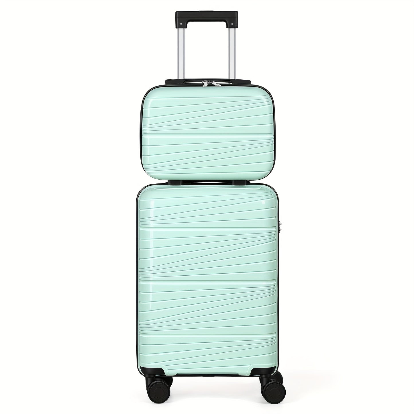 Luggage Set – 2 Piece, 20 Inch, 14 Inch, Spinner Wheels – alternate view
