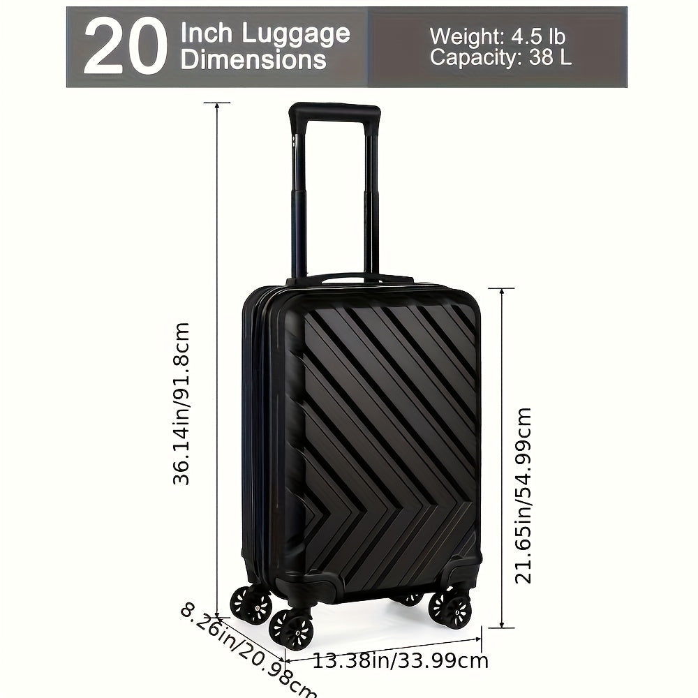 Luggage Set – 2-Piece, 20 Inch, Hardshell, for Travel & Work – detail view 10
