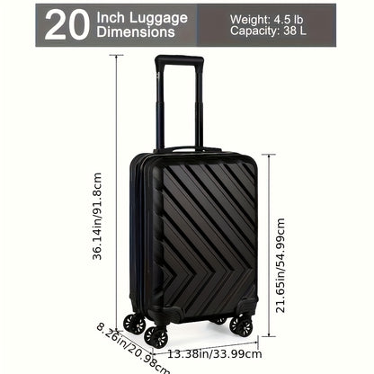 Luggage Set – 2-Piece, 20 Inch, Hardshell, for Travel & Work – detail view 10