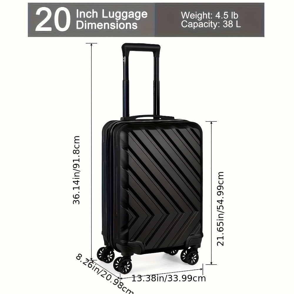 Luggage Set – 2-Piece, 20 Inch, Hardshell, for Travel & Work – detail view 38