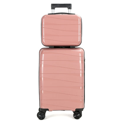 Luggage Set – 2 Piece, 20 Inch, 14 Inch, ABS Hardshell – detail view 2