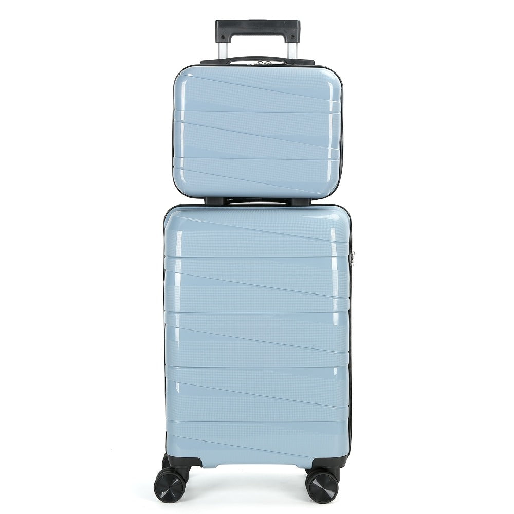 Luggage Set – 2 Piece, 20 Inch, 14 Inch, ABS Hardshell – detail view 4