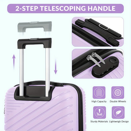 Luggage Set – 2 Piece, Lightweight, for Travel & School – detail view 8