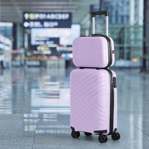 Luggage Set – 2 Piece, Lightweight, for Travel & School – front view