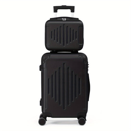 Luggage Set – 2-Piece, TSA Lock, Lightweight, for Travel – front view