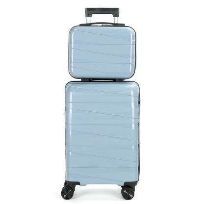 Luggage Set – 20 Inch, 14 Inch, ABS Hardshell, Spinner Wheels – detail view 6