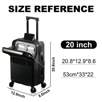 Luggage Set – 20 Inch, Hardshell, USB Charging, TSA Lock – detail view 32