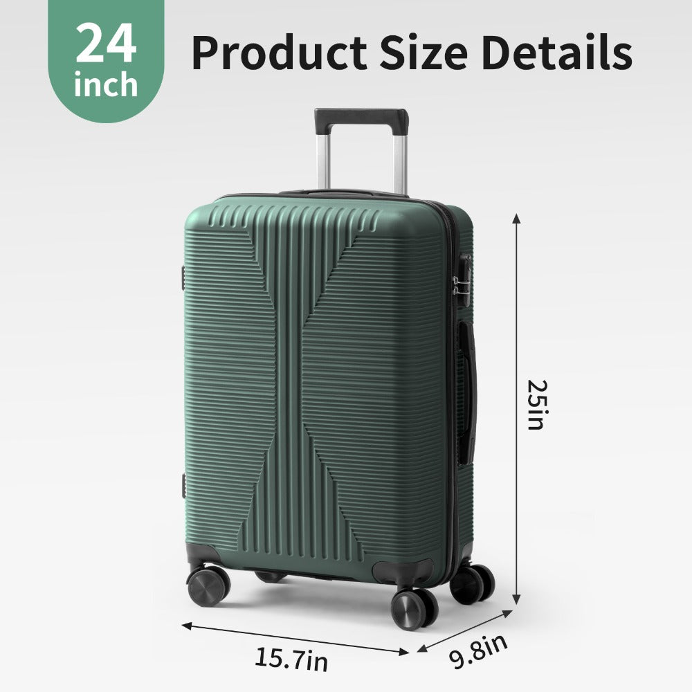 Luggage Set – 7 Colors, 28 Inch, Hardshell, Lightweight – detail view 28