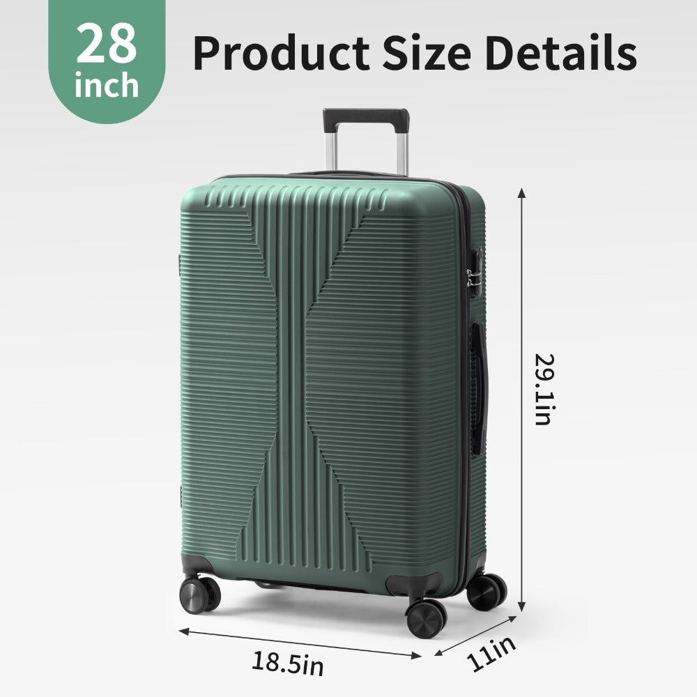Luggage Set – 7 Colors, 28 Inch, Hardshell, Lightweight – detail view 30