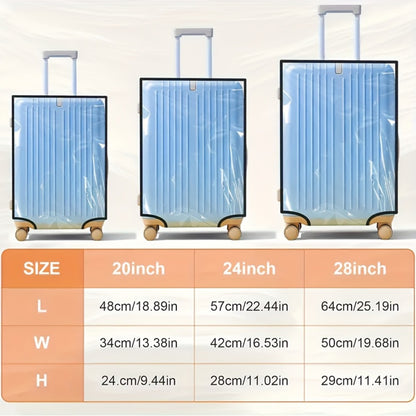 Luggage Set – 28 Inch, Transparent, Waterproof – detail view 2