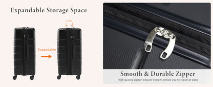 Luggage Set – 28 Inch, TSA Lock, Spinner Wheels, Lightweight – detail view 20
