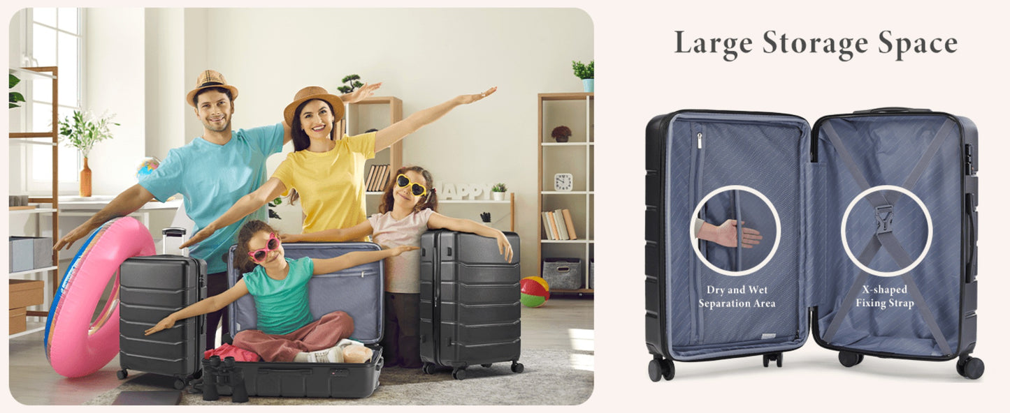 Luggage Set – 28 Inch, TSA Lock, Spinner Wheels, Lightweight – detail view 21