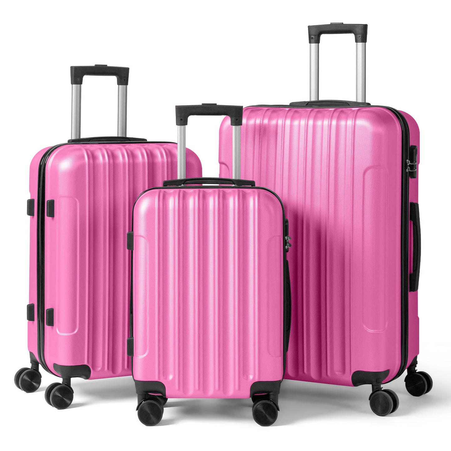 Luggage Set – 3 Piece, 12 Colors, 28 Inch, ABS Hardshell – detail view 38
