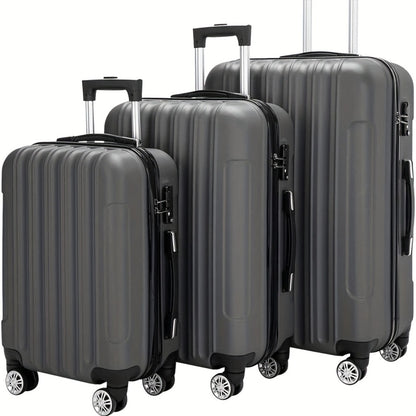 Luggage Set – 3 Piece, 28 Inch, Hardshell, Spinner Wheels – front view