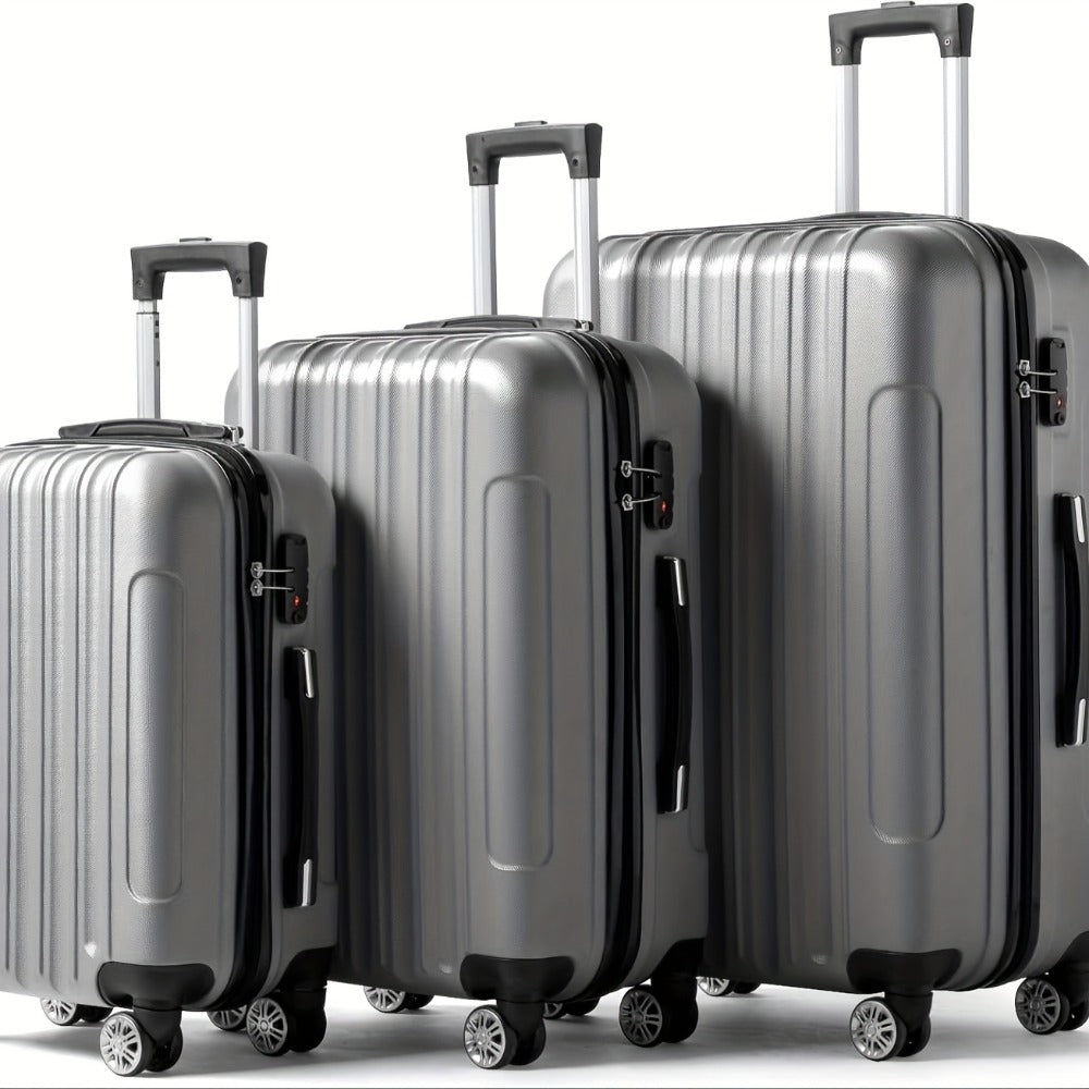 Luggage Set – 3 Piece, 28 Inch, ABS Hardshell, Combination Lock – detail view 14