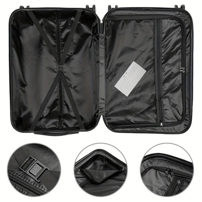 Luggage Set – 3 Piece, 28 Inch, ABS Hardshell, Combination Lock – detail view 20