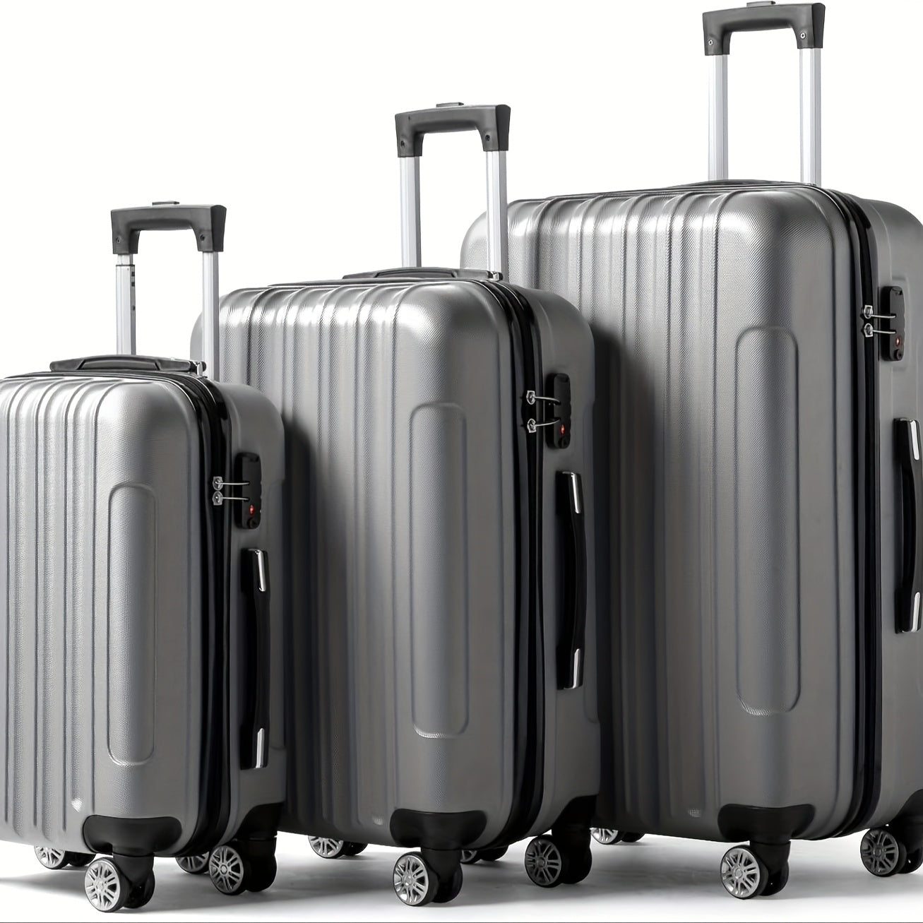 Luggage Set – 3 Piece, 28 Inch, ABS Hardshell, Combination Lock – detail view 32
