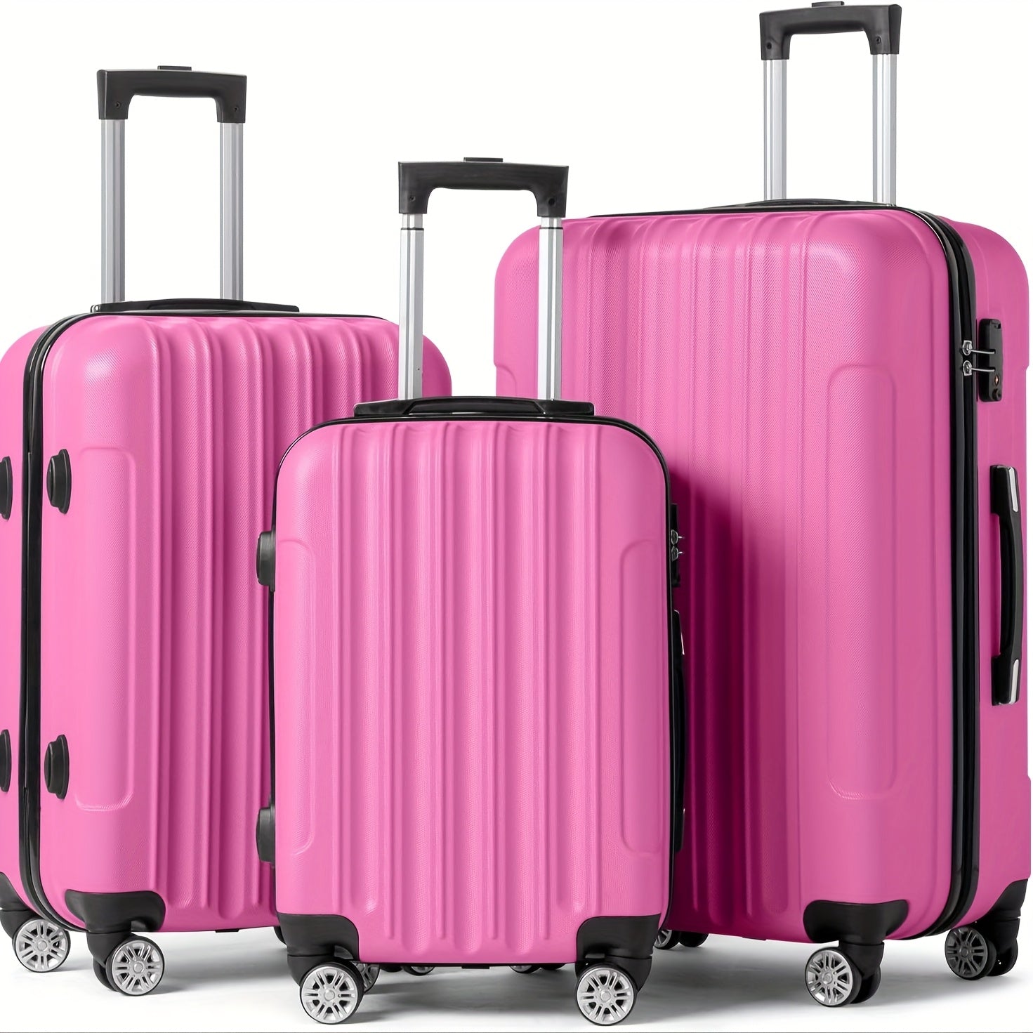 Luggage Set – 3 Piece, 28 Inch, ABS Hardshell, Combination Lock – detail view 25