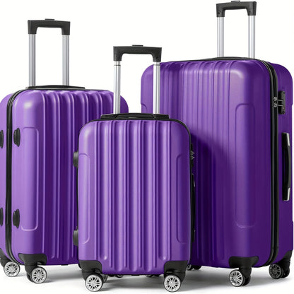 Luggage Set – 3 Piece, 28 Inch, ABS Hardshell, Combination Lock – detail view 29