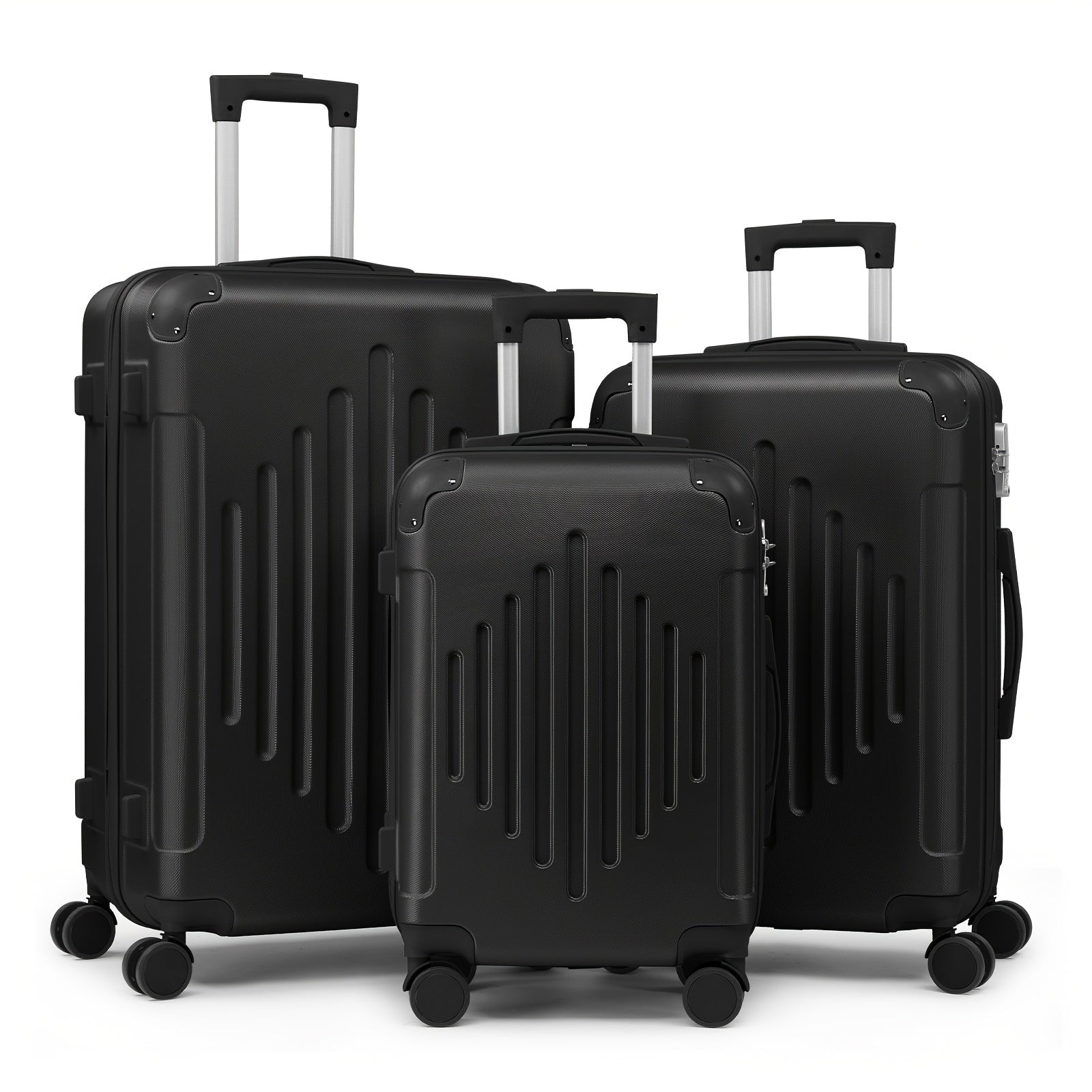 Luggage Set – 3 Piece, 28 Inch, Hardshell, TSA Lock – detail view 5