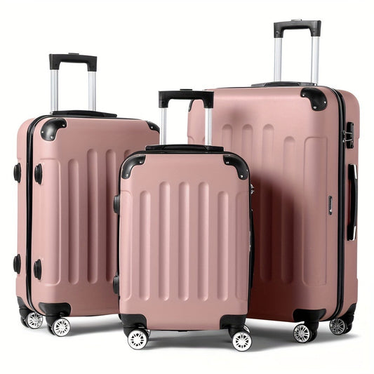 Luggage Set – 3 Piece, 28 Inch, Hardshell, TSA Lock – front view