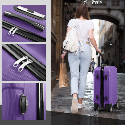 Luggage Set – 3 Piece, 28 Inch, Hardshell, Spinner Wheels – detail view 7