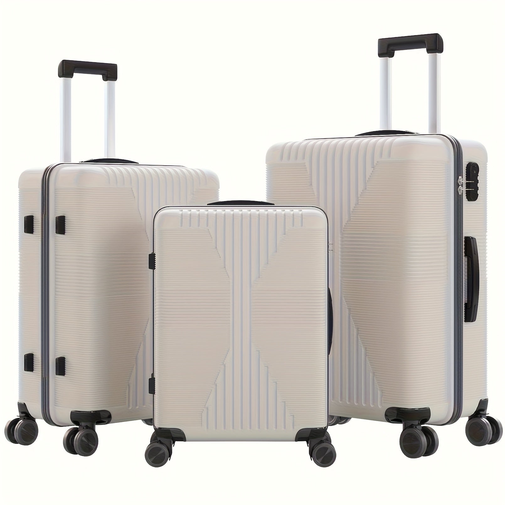 Luggage Set – 3 Piece, 28 Inch, Hardshell, Spinner Wheels – detail view 29