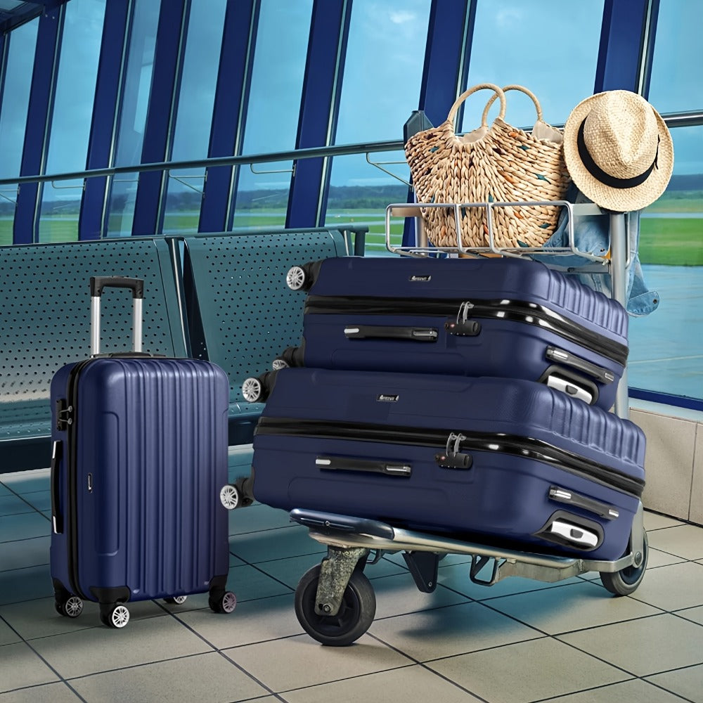 Luggage Set – 3 Piece, 28 Inch, Hardshell, TSA Lock – alternate view