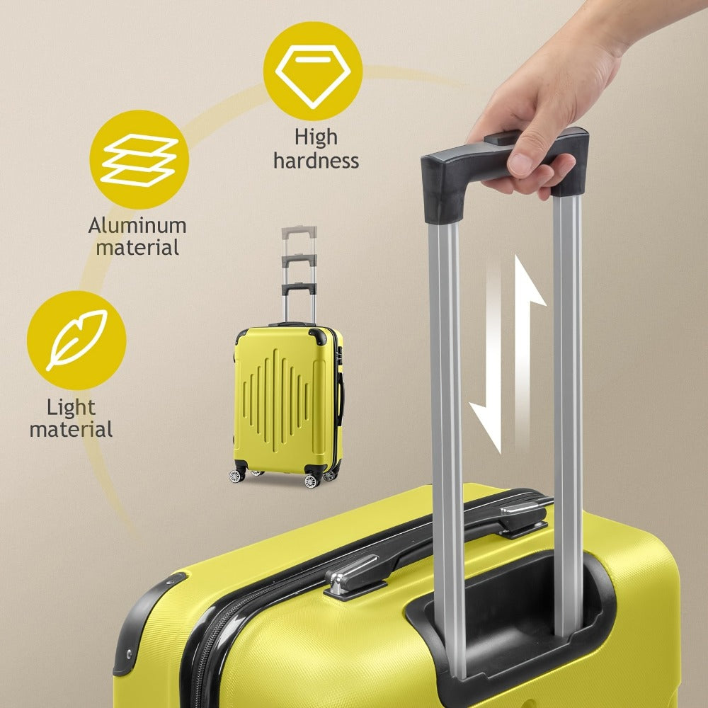 Luggage Set – 3 Piece, 28 Inch, Hardshell, TSA Lock – detail view 11