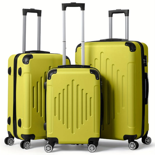 Luggage Set – 3 Piece, 28 Inch, Hardshell, TSA Lock – front view