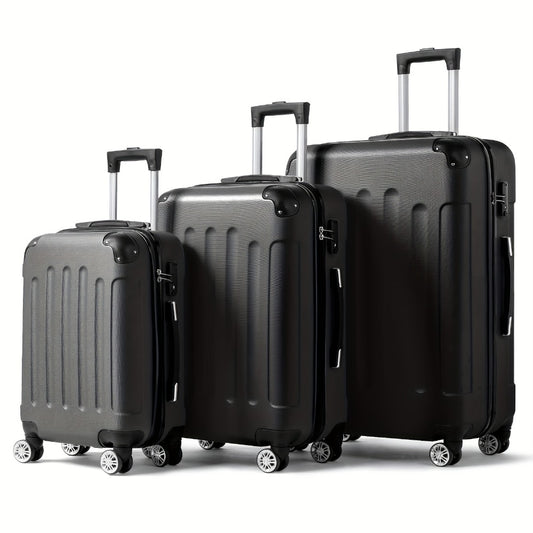 Luggage Set – 3 Piece, 28 Inch, Hardshell, TSA Lock – front view