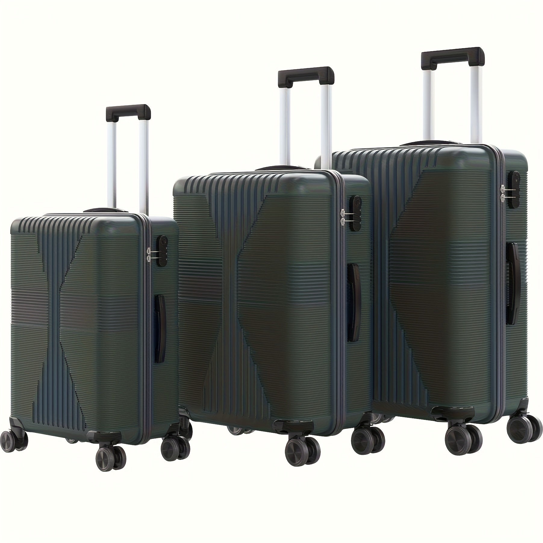 Luggage Set – 3 Piece, 28 Inch, Hardshell, Spinner Wheels – detail view 11