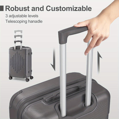 Luggage Set – 3 Piece, 28 Inch, Hardshell, Spinner Wheels – detail view 10